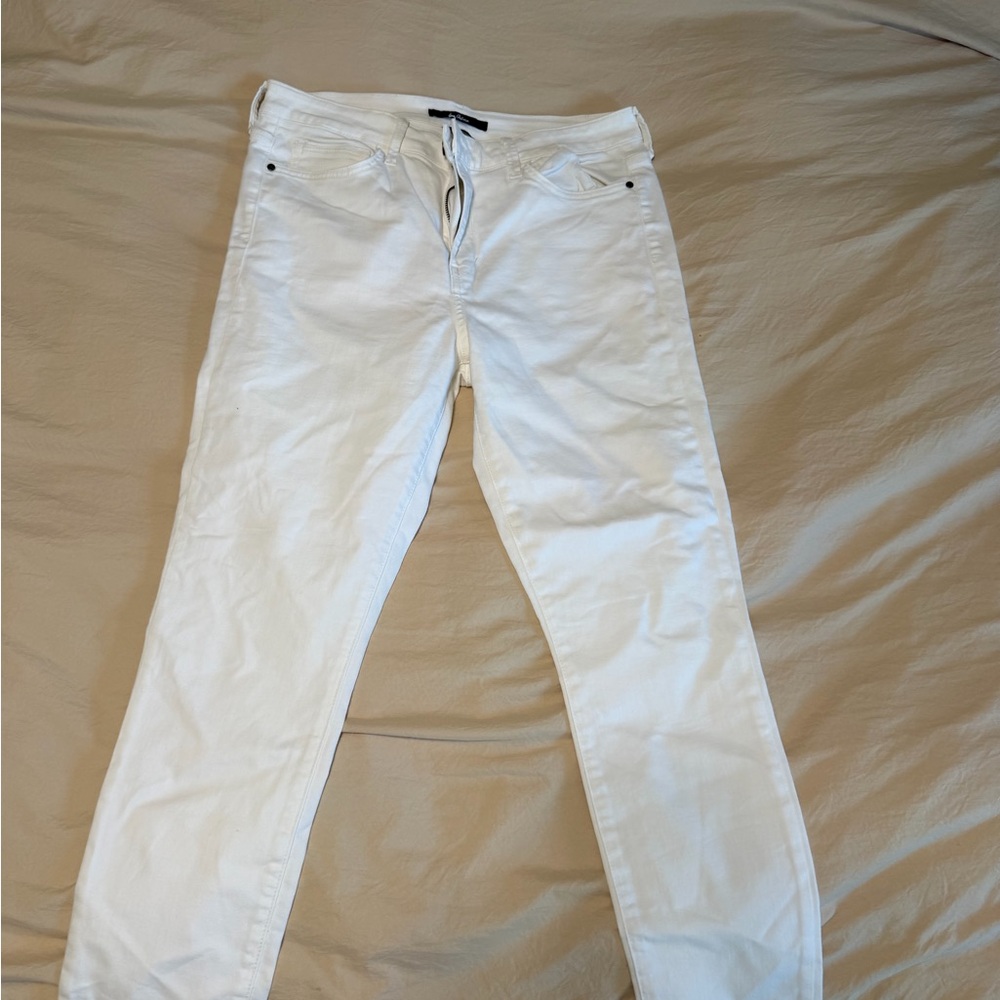 Sam Edelman The Stiletto high rise skinny ankle Jean in white size 32